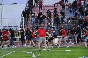 Chaos and Violence Erupt During CAF Confederation Cup Semifinal in Morocco