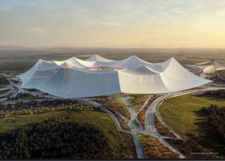 Morocco Unveils Plans for World’s Largest Football Arena: The Grand Hassan II Stadium